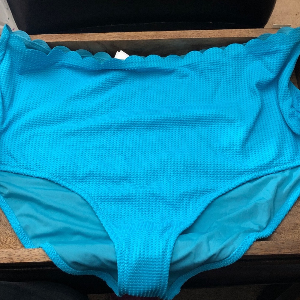 aerie Bright Turquoise Bikini Bottoms